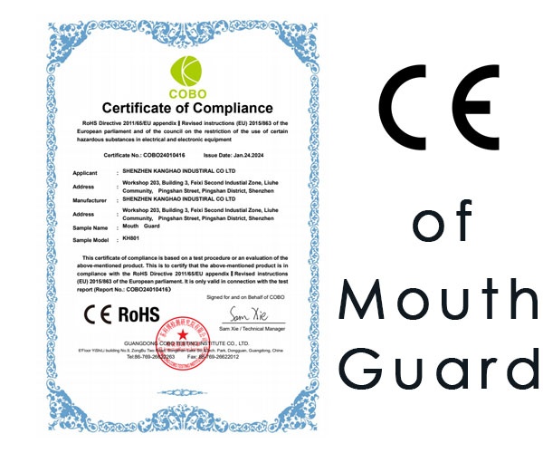 CE of KangHao Mouth Guard