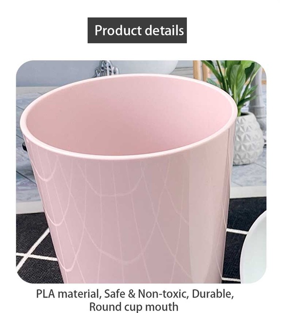 100% biodegradable PLA reusable mug cup without handle5