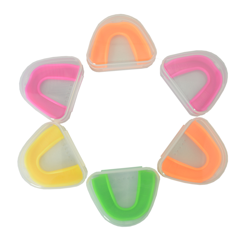 Single color boxing mouth guard5