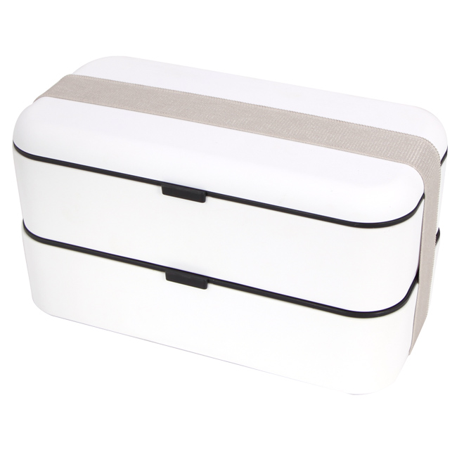 KHF12002 PP material double layer lunch box bento box 2