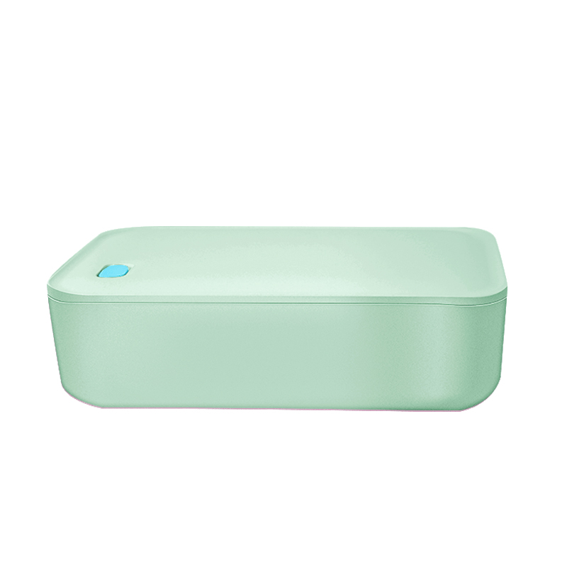 KHF021005-Single layer divided straw lunch box