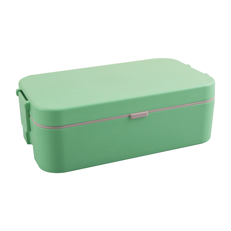 KHF021003-A eco-friendly wheat straw lunch box single layer bento box