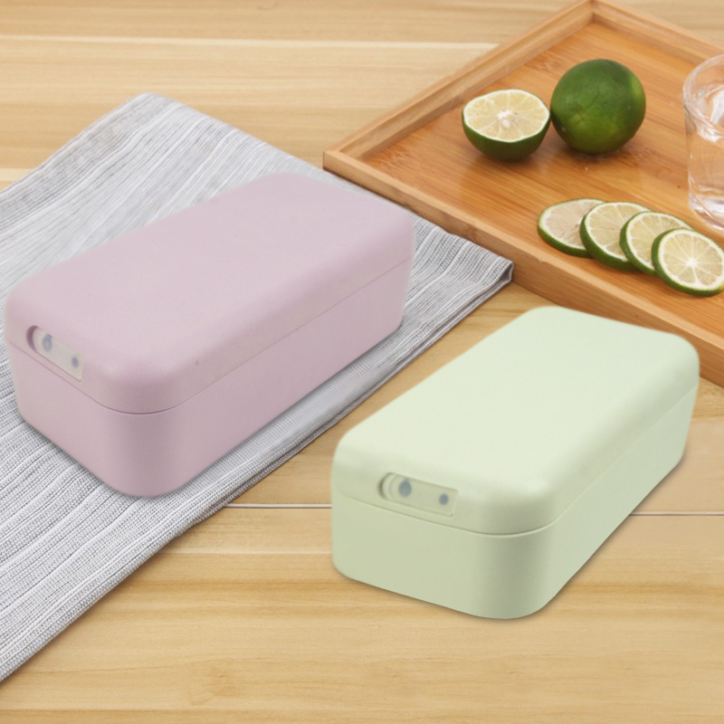 KHF03100—bamboo fiber sibgle layer selaed lunch box