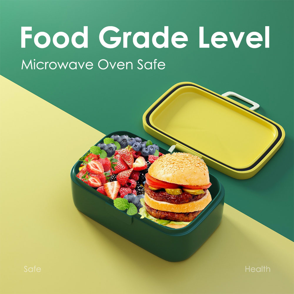 New elite design leak proof colorful buckle lunch box