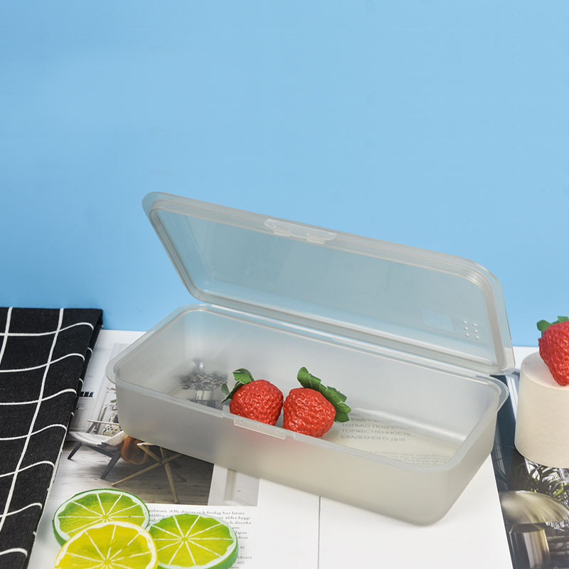 KHF011002-PP plastic single layer matte surface bento box