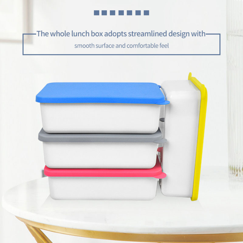 KHF011013 New double layer anti scalding bento box