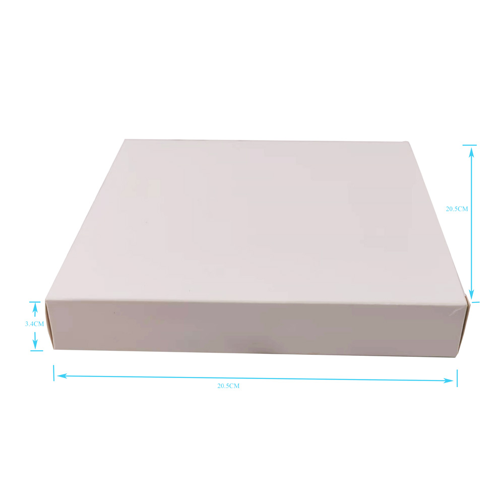 Plate white box