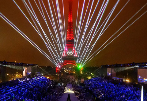 Nice photos from the Paris 2024 opening ceremony