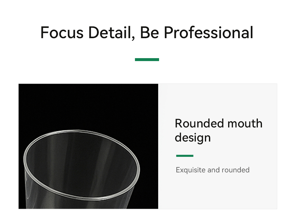 New arrival mini 3 Oz clear cup