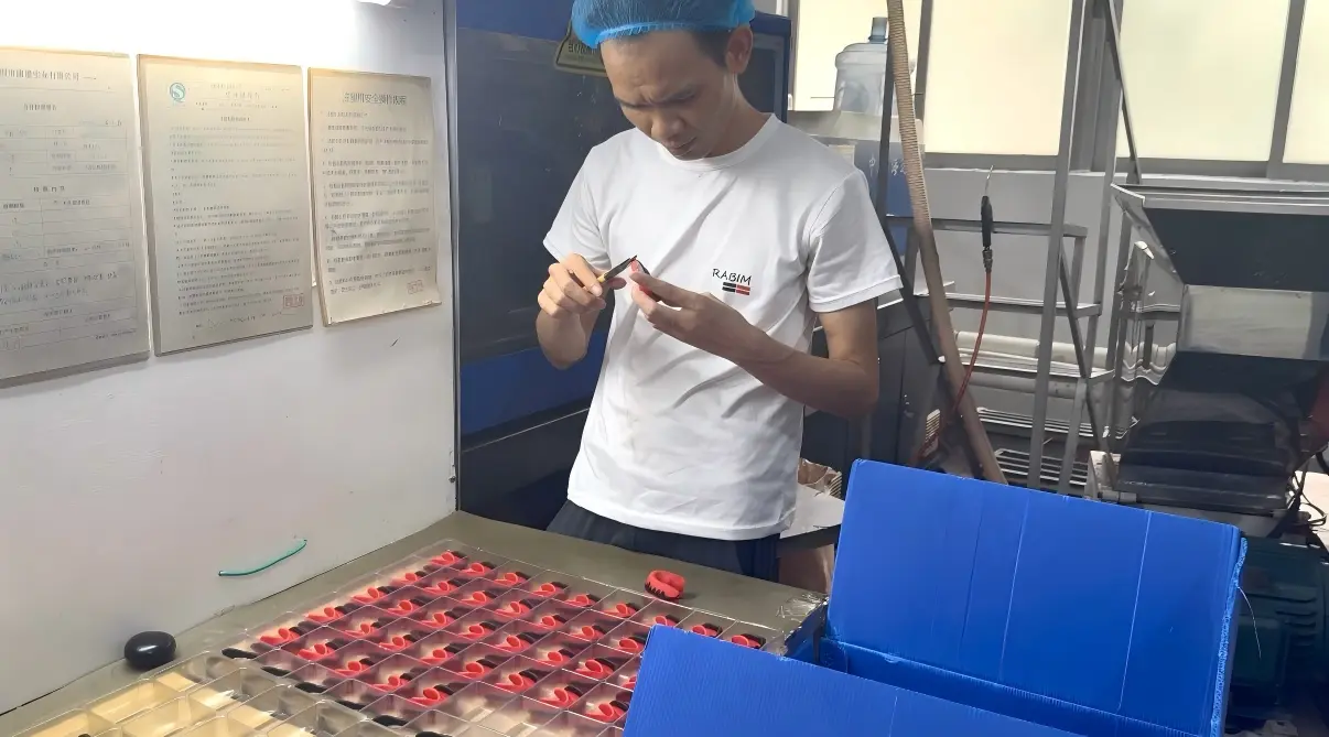 Full Production Process of EVA Shark Mouth Guards from Injection Molding to Shipment