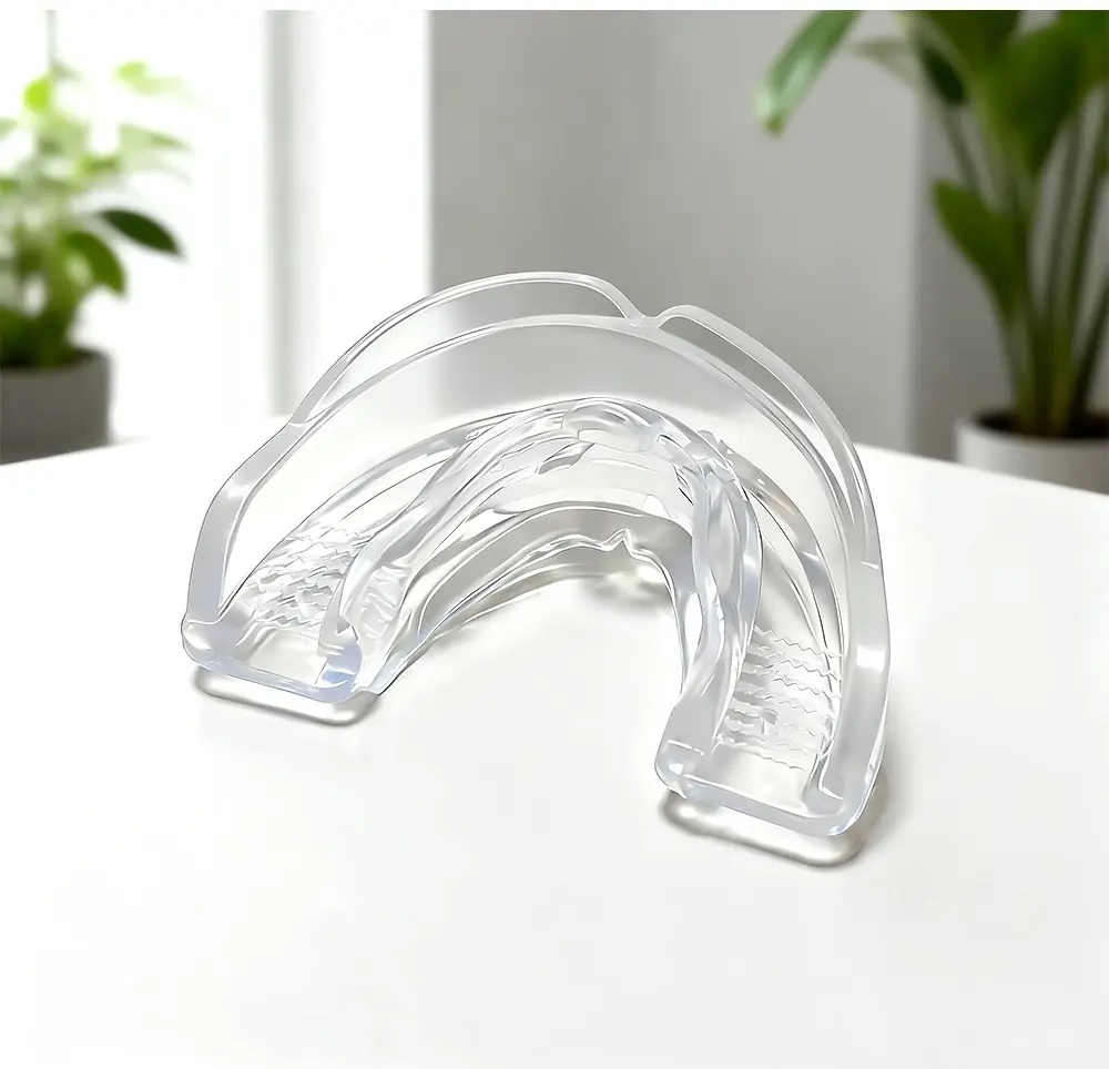 Silicone Double Brace Sport Mouthguard 